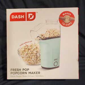 Dash - Fresh Pop Popcorn Maker - Aqua Color
